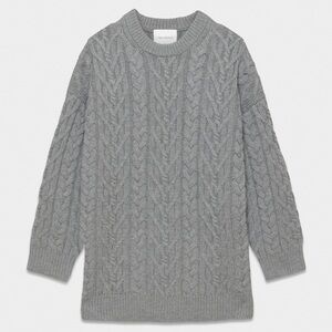 Nourish Merino Wool Sweater Heather Dark Grey